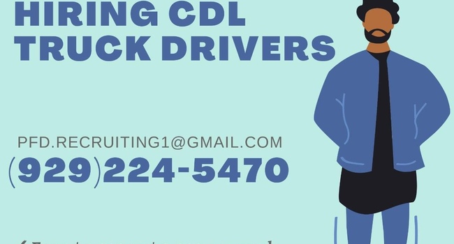 Hiring CDL truck drivers - TEAM and Solo